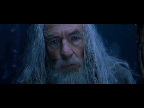 O Senhor Dos Anéis. A Sociedade Do Anel. (Saruman Ataca Gandalf-Dublado)