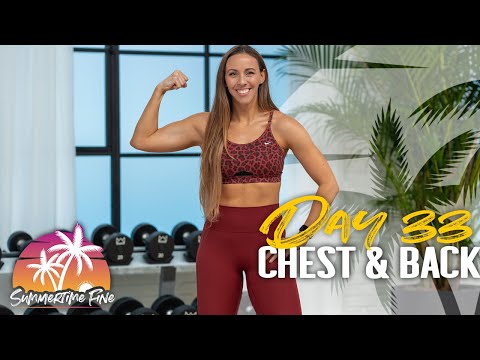 40 Minute Chest & Back Attack Workout | STF 2023 - Day 33