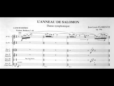 Jean-Louis Florentz — L'Anneau de Salomon, Danse symphonique pour grand orchestre, Op. 14a (1998)