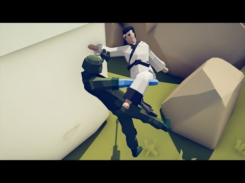 TAEKWONDO CHAMPION vs MODERN UNITS - TABS - Totally Accurate Battle Simulator