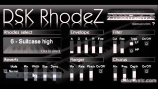 Video thumbnail for DSK RhodeZ - Free VST by DSK Music