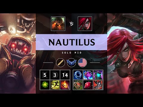 Nautilus Mid vs Katarina - NA Diamond Patch 25.14