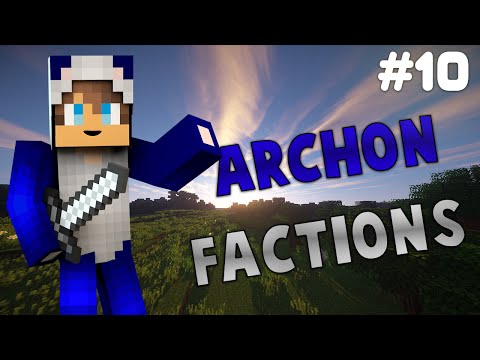 Minecraft Archon FACTIONS Lets Play Episode 10 - Insane Raid with Nameless!  (Archon Chrome)
