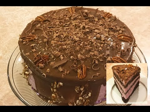 Pastel De Chocolate Relleno De Chesscake Video