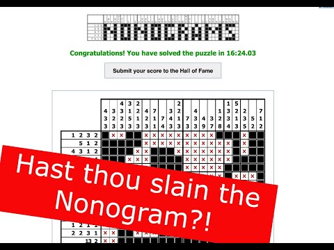 How to triumph over larger Nonogram puzzles.