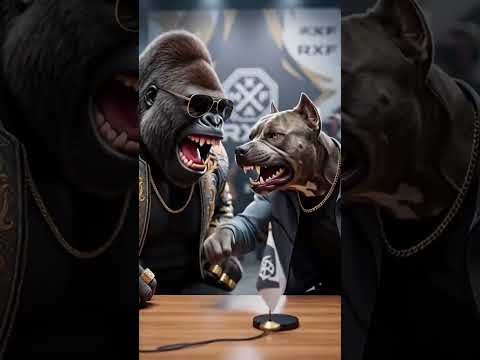 Pitbull-ul a ajuns CAMPION de MMA! A trimis Gorila la somn cu un Superman Punch! 😱🥊🏆