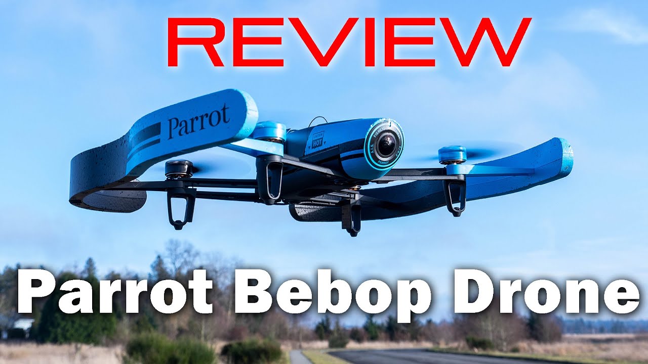 Квадрокоптер Parrot Bebop Drone + Skycontroller, красный
