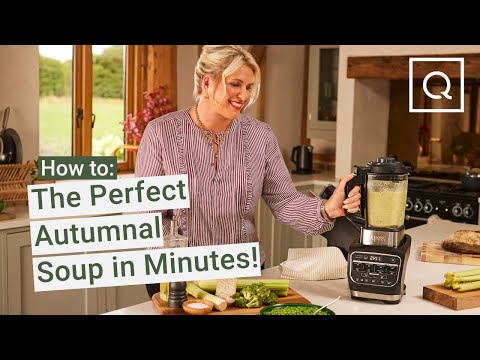 Roasted Butternut Squash & Carrot Soup in Ninja Foodi Blender & Soup Maker | Easy How-To Recipe