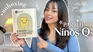 Parblo Ninos Q Mobile Drawing Tablet for Android, MacOS, Windows and Harmony OS ❤︎ Emmy Lou