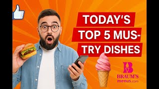 Exploring Braum's Menu: Top 5 Must-Try Items!