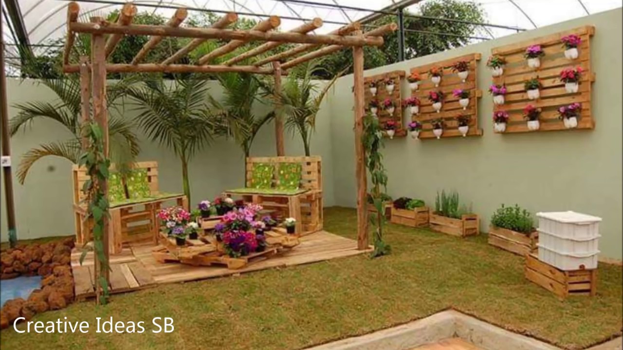 40 Creative DIY Pallet Furniture Ideas 2017 - Cheap Recycled Pallet - Chair Bed Table Sofa Part.6 -