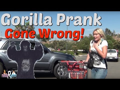 GORILLA PRANK PRANK GONE WRONG! - Top Boyfriend and Girlfriend Pranks