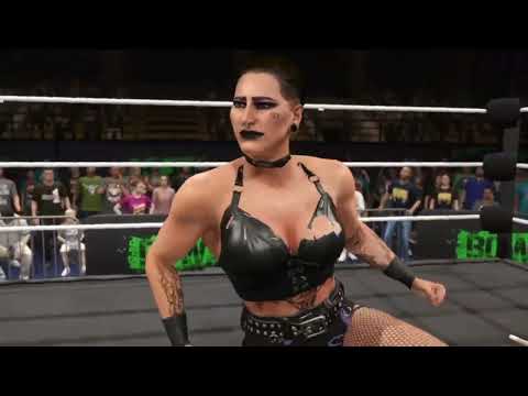 Weman 🆚 Men | Rhea Ripley & Bianca Belair vs. Los Lotharios Humberto & Angel. #wwe #iceyu_tv