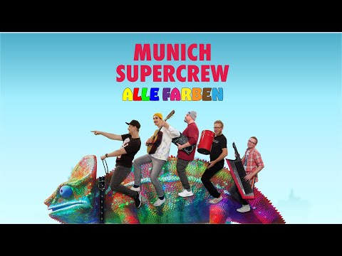 Munich Supercrew: Alle Farben (Official Video) | Niveau A1 | Deutsch lernen | Learn German