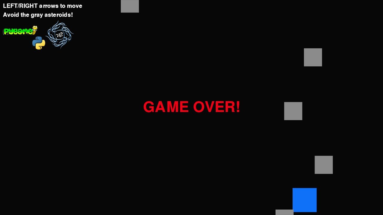 Python Game Tutorial #2: Adding Enemies & Collision Detection | Pygame Space Shooter