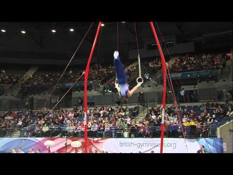 DOMINICK CUNNINGHAM - RINGS - 2015 British Gymnastics Championships - Senior All Around
