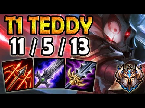 T1 Teddy KALISTA ADC vs HEIMERDINGER - Lol Korea Ranked ✔️