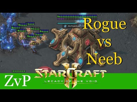 Rogue vs Neeb (ZvP) - Hangzhou SC Carnival - Starcraft 2: LotV Profi Replays [Deutsch | German]