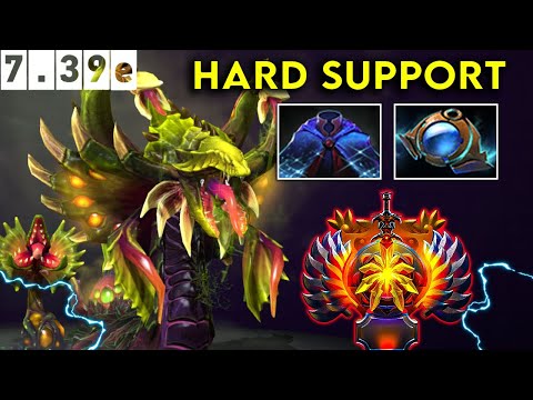 Venomancer Immortal Hard Support Toxic🤢 + Slow = Dead☠️ - Dota 2 Patch 7.39e Pro Pub Gameplay