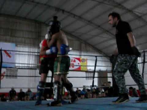 kick boxing Atenea gym, yutiel puebla 2° round