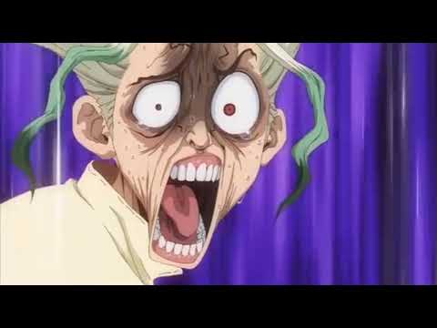 terrified anime: dr stone