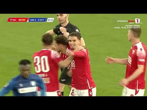 Dinamo - Unirea Constanța 6-0 | Start perfect pentru roș-albi în 2023
