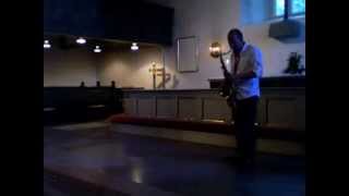 "Land - Sea - Air" Esa Pietilä solo improvisations at Porvoo Cathedral Finland - 12.8.2011