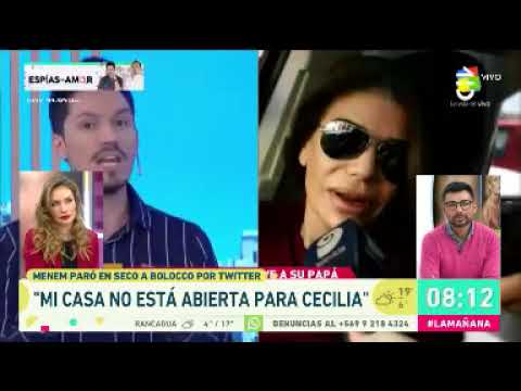 Cecilia boloco v/s Menemm la polémica entre la familia Menem   Bolocco   Chilev