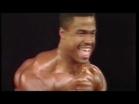 Mike Ashley posing at the 1987 Night of the Champions