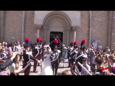 Il matrimonio tra Nicola e Gaëlle