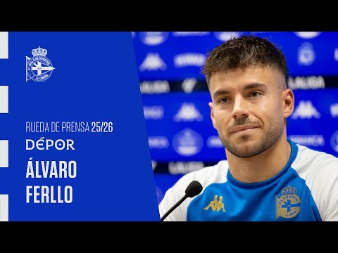 Rueda de Prensa de presentación de Álvaro Ferllo