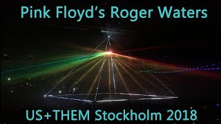 Roger Waters - US+Them Stockholm 2018 / Fast forward, all concert in 10 mintes