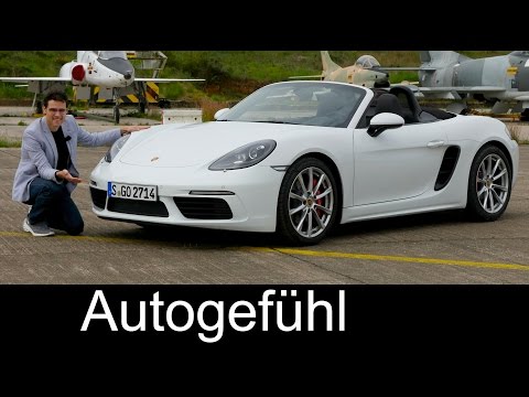Porsche 718 Boxster S FULL REVIEW test driven Sound/Drift/Acceleration New Neu - Autogefühl