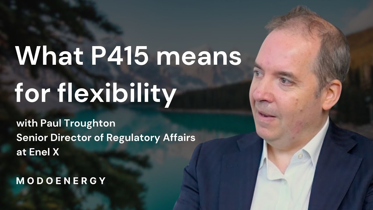 What P415 means for flexibility - Transmission (Paul Troughton - Enel X)