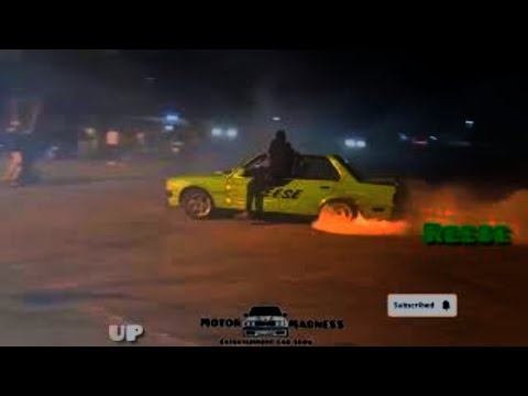 King Reese💚 and team blaar❤️ is spinning at King Reese house grounds 🔥💪💪🥵