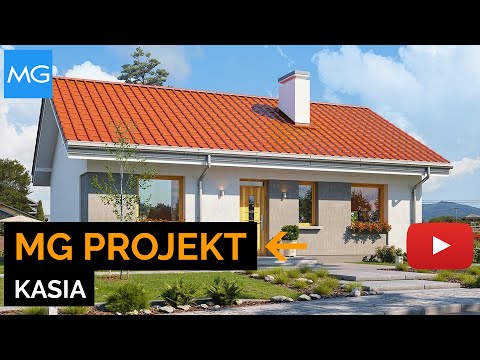 Projekt domu Kasia MGProjekt - 63,7 m2