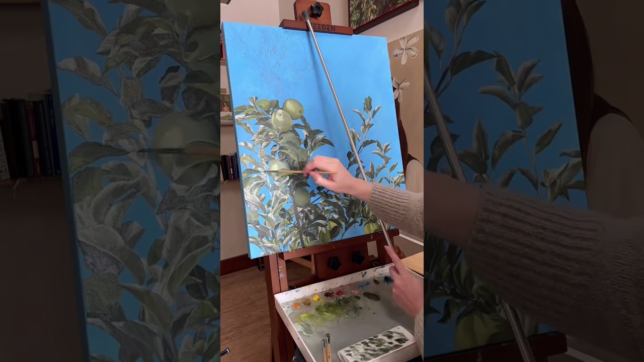 Why I reversed my entire painting process #art #technique