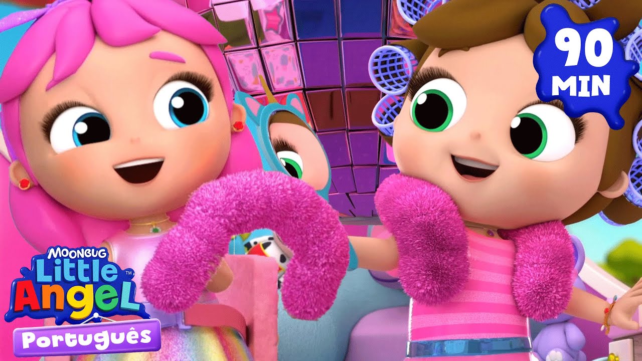 A festa no ônibus da Jill 🩷 Little Angel Brasil | Músicas Infantis em Português
