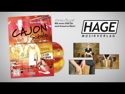 Martin Röttger's Cajon Schule (mit CD und DVD) - Trailer