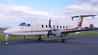 preview picture of video 'F-GUPE B1900D HexAir & F-HRTO R44 at Le Puy - Loudes Airfield [LPY-LFHP]'