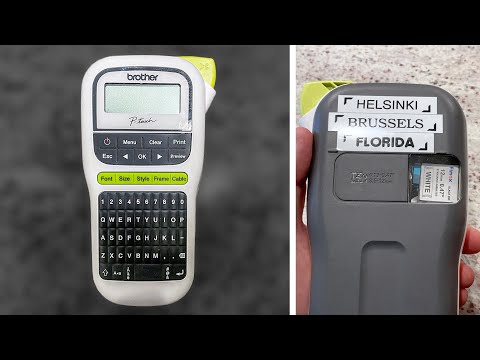 The Brother P-Touch Label Maker is EXCELLENT