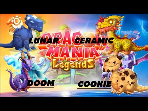 Dragon Mania Legends PC - Cookie, Ceramic, Doom, and Lunar Dragons Info