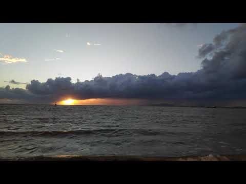 Sunset through a storm  --- Tourlida Islands