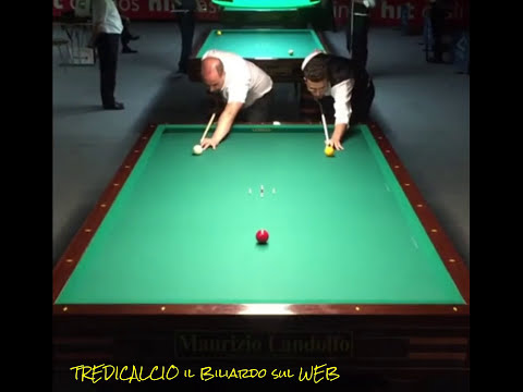 ATTIANESE vs DVORSCHEG - FINALE Campionato Italiano Biliardo 2^ Cat. 2016 NOVA GORICA