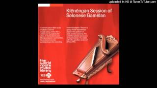 Gamelan musicians of the R.R.I. Solo - Gendhing Kembang mara, Pl. pathet lima (1/2)