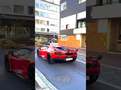 POV: The Lamborghini Revuelto SV passes by you, but it’s got a DMC Carbon Fiber Rear Wing Spoiler 🔥