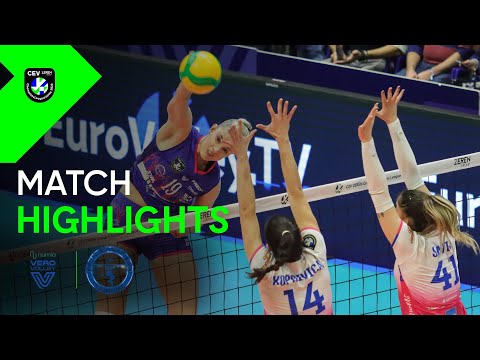 Highlights | Vero Volley MILANO vs. OK Železničar LAJKOVAC  | CEV ZEREN Group CLVolleyW 2026