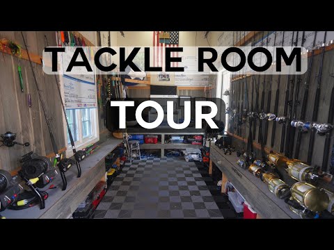 "Ultimate Tackle Room Tour: Unveiling Our Fishing Arsenal! | GunnslingerTV"