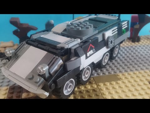 инструкция на Лего БТР страйкер из лего