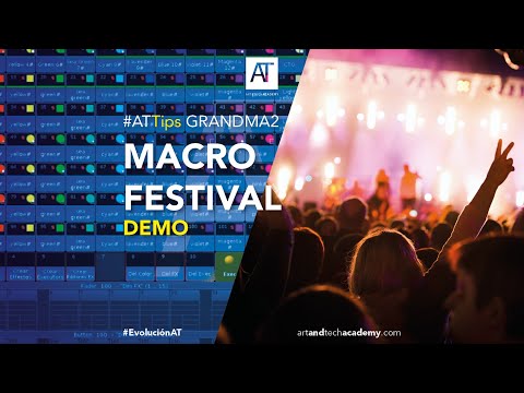GrandMA2 - Demo macro festival / 1